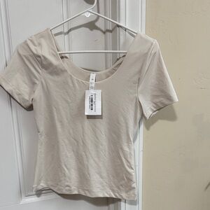 Pulse Elegant Cream Women's Top